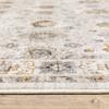 Oriental Weavers Maharaja Area Rug - 071W1-2' x 3' - in Ivory/Gold - Vintage Inspired, Stain Resistant, Family and Pet Friendly, Entryway, Bathroom Accent Rug view 4