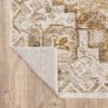 Oriental Weavers Maharaja Area Rug - 661C1-2'3" x 7'6" - in Gold/Ivory - Vintage Inspired, Stain Resistant, Family and Pet Friendly, Entryway, Hallway Runner Rug view 4