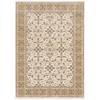 Oriental Weavers Maharaja Area Rug - 001J1-2' x 3' - in Ivory/Gold - Vintage Inspired, Stain Resistant, Family and Pet Friendly, Entryway, Bathroom Accent Rug view 1