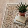 Oriental Weavers Maharaja Area Rug - 001J1-2' x 3' - in Ivory/Gold - Vintage Inspired, Stain Resistant, Family and Pet Friendly, Entryway, Bathroom Accent Rug view 2