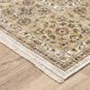 Oriental Weavers Maharaja Area Rug - 001J1-2' x 3' - in Ivory/Gold - Vintage Inspired, Stain Resistant, Family and Pet Friendly, Entryway, Bathroom Accent Rug view 3