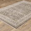 Oriental Weavers Maharaja Area Rug - 040M1-2' x 3' - in Beige/Grey - Vintage Inspired, Stain Resistant, Family and Pet Friendly, Entryway, Bathroom Accent Rug view 4