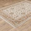 Oriental Weavers Maharaja Area Rug - 5091Q - 2' x 3' - in Rust/Ivory - Vintage Inspired, Stain Resistant, Family and Pet Friendly, Entryway, Bathroom Accent Rug view 3