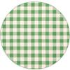 Sphinx Meridian Area Rug 2598G Outdoor Green Plaid Blocks 7' 10" x 7' 10" Rectangle view 1