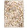 Oriental Weavers Maharaja Area Rug - 661C1-5'3" x 7'6" - in Gold/Ivory - Vintage Inspired, Stain Resistant, Family and Pet Friendly, Bedroom, Office Rug view 1