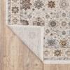 Oriental Weavers Maharaja Area Rug - 071W1-2'3" x 7'6" - in Ivory/Gold - Vintage Inspired, Stain Resistant, Family and Pet Friendly, Entryway, Hallway Runner Rug view 4