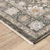 Oriental Weavers Maharaja Area Rug - 071N1-6'7" x 9'6" - in Grey/Ivory - Vintage Inspired, Stain Resistant, Family and Pet Friendly, Dining, Living Room Rug view 3