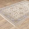 Sphinx Maharaja Area Rug 5091Z Traditional Ivory Half-Brick Scrolls 6' 7" x 9' 6" Rectangle view 4