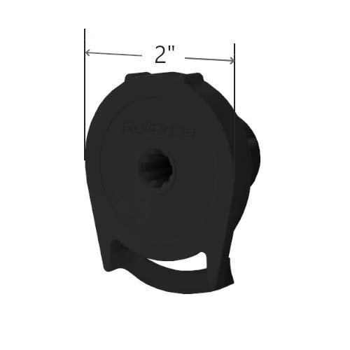 R8 Roller Shade Clutch for 1.125" Tube (R8C01BK) (Black)