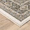 Oriental Weavers Maharaja Area Rug - 2061N - 2' x 3' - in Ivory/Grey - Vintage Inspired, Stain Resistant, Family and Pet Friendly, Entryway, Bathroom Accent Rug view 2