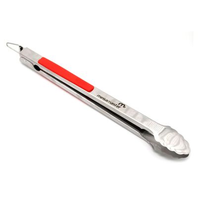 16" Extra-Long Stainless Steel Grill Tongs Premium Locking BBQ Tongs for Grilling, Cooking, Barbecue, Tailgating Easy Grip with Hanging Hook, Model 530-0103P