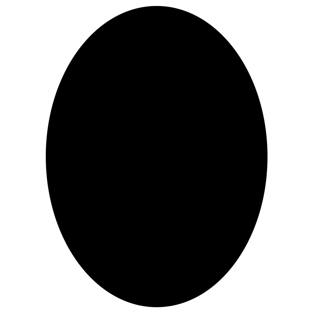 Adhesive Blackboard for Writing and Erasing with Chalk. | Wall Sticker. Non Removable Vinyl Sheet. Mod: Circle 28'5 cm Diameter