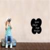 Adhesive Blackboard for Writing and Erasing with Chalk. | Wall Sticker. Non Removable Vinyl Sheet. Mod: Butterfly 29 x 27 cms view 2