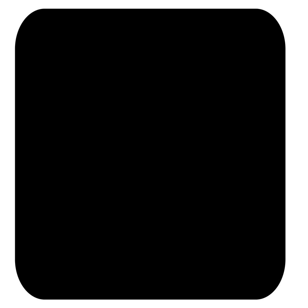 Adhesive Blackboard for Writing and Erasing with Chalk. | Wall Sticker. Non Removable Vinyl Sheet. Mod: Rectangle 36 x 28'5 cms