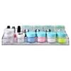 AMT 4 Pack Acrylic Floating Shelves, 15" L x 4" W, Clear Bathroom Wall Shelf, Bookshelves, Invisible Display for Office, Bedroom, Small Gap Allows Water to Escape, Free Screws & Drill Bit view 3
