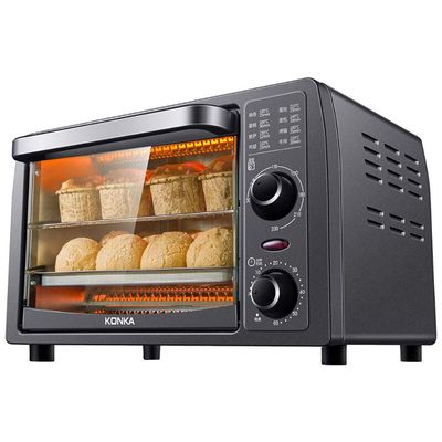 Multifunctional Food Dehydrator, Small Automatic Fresh-keeping Machine and Oven, all-in-one Machine for Baking/Dried Fruit/Grill, Digital Timer and Temperature Control, 13L