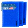 RAYAIR SUPPLY 15 1/2 x 24 1/2 Replacement Filter Pads Compatible with Dynamic Air Cleaner (3 Pack) (15 1/2 x 24 1/2) view 1