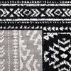 SAFAVIEH Area Rug 8x10 - Tulum Collection - Large - Black & Ivory, Moroccan Boho Tribal Design, Non-Shedding & Easy to Clean, Ideal for Living Room, Bedroom, Dining Space (TUL272Z) view 4