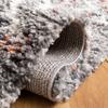 SAFAVIEH Area Rug 8x10 - Canyon Shag Collection - Large - Grey & Ivory, Moroccan Design, Non-Shedding & Easy Cleaning, 1.6-inch Thick Ideal for Living Room, Bedroom, Office, Dining Space (CNY551F) view 3
