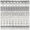 SAFAVIEH Area Rug 8x10 - Tulum Collection - Large - Ivory & Black, Moroccan Boho Distressed Design, Non-Shedding & Easy Cleaning, Ideal for Living Room, Bedroom, Office, Dining Space (TUL229B) view 2
