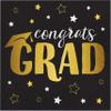 Creative Converting Grad Adventure Napkins, 6.5", Multi-color view 1