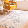 SAFAVIEH Area Rug 8x10 - Tulum Collection - Large - Ivory & Blue, Moroccan Boho Tribal Design, Non-Shedding & Easy to Clean, Ideal for Living Room, Bedroom, Dining Space (TUL272C) view 3