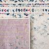 SAFAVIEH Area Rug 8x10 - Tulum Collection - Large - Ivory & Blue, Moroccan Boho Tribal Design, Non-Shedding & Easy to Clean, Ideal for Living Room, Bedroom, Dining Space (TUL272C) view 4