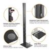Mount Plus MP-HAB2 Premier Aluminum Storage Stand Dock Dockings Station Made for Dyson V15 V12 V11 V10 V8 V7 V6 Cordless Stick Vacuum Cleaner, Stable Metal Storage Bracket Organizer Rack view 3