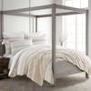 Levtex Home - Pickford Duvet Cover Set - King Duvet Cover + Two King Pillow Cases - Grey, Taupe, Off-White - Jacquard Tribal - Duvet Cover (106 x 94in.) and Pillow Case (36 x 20in.) - Cotton view 3