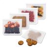 10Pcs/Set Silicone Storage Bag Food Storage Containers Reusable Silicone Food Storage Bags Stand Up Zip Shut Bag Cup Fresh Bag,5PCS And 5PCS,10Pcs view 3
