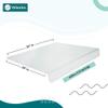 Acrylic Cutting Board for Kitchen with Lip, Non Slip cutting board (Clear Acrylic) by Wexbi, 24 x 18 inch view 3