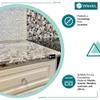 Acrylic Cutting Board for Kitchen with Lip, Non Slip cutting board (Clear Acrylic) by Wexbi, 24 x 18 inch view 4