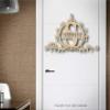 Just Customized Personalized Door Sign for Home Decor, Personalized with Your Last Name and Initials, Design Your Own view 2