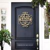 Just Customized Personalized Door Sign for Home Decor, Personalized with Your Last Name and Initials, Design Your Own view 3