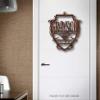 Just Customized Personalized Door Sign for Home Decor, Personalized with Your Last Name and Initials, Design Your Own view 2