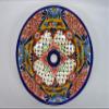 15" ROUND TALAVERA SINK (Semi-Recessed) drop in mexican handmade ceramic view 2
