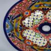 15" ROUND TALAVERA SINK (Semi-Recessed) drop in mexican handmade ceramic view 3