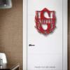 Just Customized Personalized Door Sign for Home Decor, Personalized with Your Last Name and Initials, Design Your Own view 2