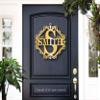 Just Customized Personalized Door Sign for Home Decor, Personalized with Your Last Name and Initials, Design Your Own view 3
