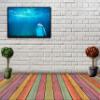 Dolphin Wall Art Decor Picture Painting Poster Print on Canvas Panels Pieces - Creative Theme Wall Decoration Set - Dolphin Wall Picture for Creative Space 23 by 40 in view 2