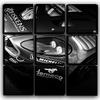 Big 9 Piece Dbr9 Car Wall Art Decor Picture Painting Poster Print on Canvas Panels Pieces - Sport Car Theme Wall Decoration Set - Sports Car Wall Picture for Showroom Office 30 by 30 in view 1