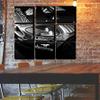Big 9 Piece Dbr9 Car Wall Art Decor Picture Painting Poster Print on Canvas Panels Pieces - Sport Car Theme Wall Decoration Set - Sports Car Wall Picture for Showroom Office 30 by 30 in view 3