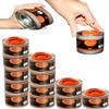 Luminar Resealable-Wick Chafing Fuel Cans, 12 Pack, 6 Hour - Premium Quality Burners for Food Warmers - No More Spills, Waste, or Hassle - Perfect for Convenient, and Long-Lasting Event Catering view 1