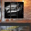 Big 9 Piece M5 F10 Supercar Wall Art Decor Picture Painting Poster Print on Canvas Panels Pieces - Sport Car Theme Wall Decoration Set - Car Wall Picture for Showroom Office 30 by 30 in view 3