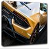 Lambo Huracan Wall Art Decor Picture Painting Poster Print on Canvas Panels Pieces - Sport Car Theme Wall Decoration Set - Italian Race Car Wall Picture for Showroom Office 23 by 40 in view 1