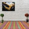 Lambo Huracan Wall Art Decor Picture Painting Poster Print on Canvas Panels Pieces - Sport Car Theme Wall Decoration Set - Italian Race Car Wall Picture for Showroom Office 23 by 40 in view 2