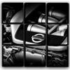 Big 9 Piece Gt-R Engine Wall Art Decor Picture Painting Poster Print on Canvas Panels Pieces - Sport Car Theme Wall Decoration Set - Car Wall Picture for Showroom Office 30 by 30 in view 1