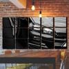X-Large 15 Piece Skyline R34 Wall Art Decor Picture Painting Poster Print on Canvas Panels Pieces - Sport Car Theme Wall Decoration Set - Car Wall Picture for Showroom Office 30 by 50 in view 3