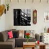 X-Large 15 Piece Skyline R34 Wall Art Decor Picture Painting Poster Print on Canvas Panels Pieces - Sport Car Theme Wall Decoration Set - Car Wall Picture for Showroom Office 30 by 50 in view 4