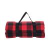 C&F Home Buffalo Check Picnic Blanket 50x60 inches Red view 2
